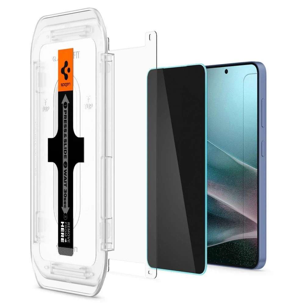 Apsauginis stiklas su privatumo filtru Spigen Glas.TR EZ FIT HD Privacy Samsung Galaxy S24 Plus 2vnt