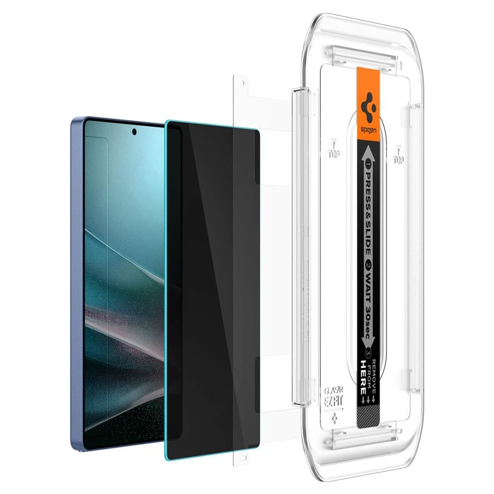 Apsauginis stiklas su privatumo filtru Spigen Glas.TR EZ FIT HD Privacy Samsung Galaxy S25 Ultra 2vnt