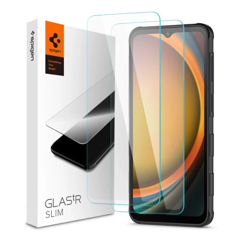 Spigen Glass tR Slim 2 Pack – Samsung Galaxy XCover 7 Pro/ 7
