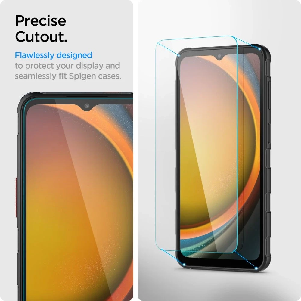 Spigen Glass tR Slim 2 Pack – Samsung Galaxy XCover 7 Pro/ 7