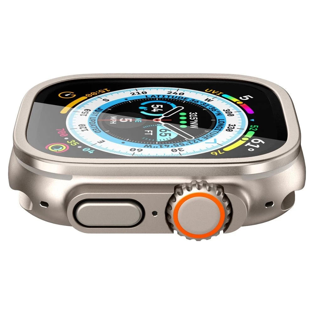GRŪDINTAS STIKLAS Spigen GLAS.TR SLIM PRO Apple Watch ULTRA (49 MM) TITANIUM