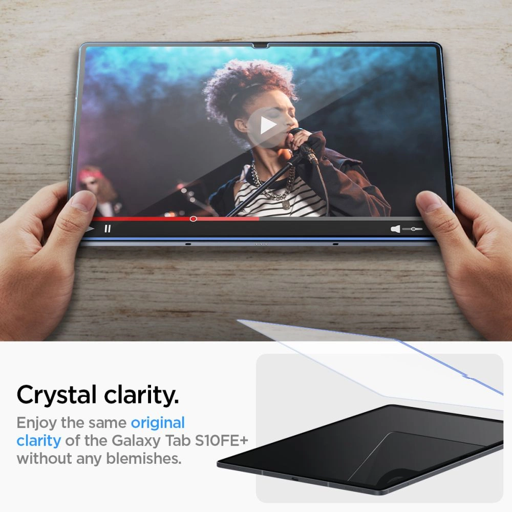 Spigen Glass tR Slim 1 Pack – Samsung Galaxy Tab S10 FE+