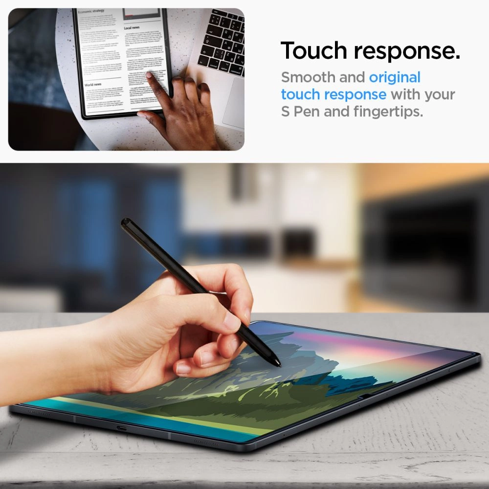 Spigen Glass tR Slim 1 Pack – Samsung Galaxy Tab S10 FE+