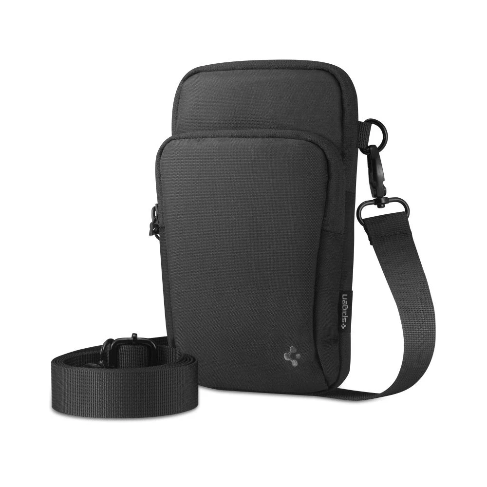 Spigen Klasden Universal Cross bag for Mobile, juodos spalvos