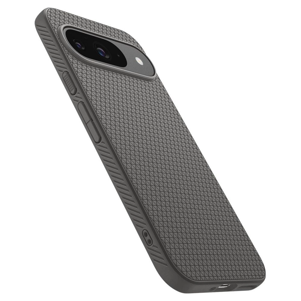 Spigen Liquid Air – dėklas skirtas Google Pixel 9 / 9 Pro Marble Pilkas