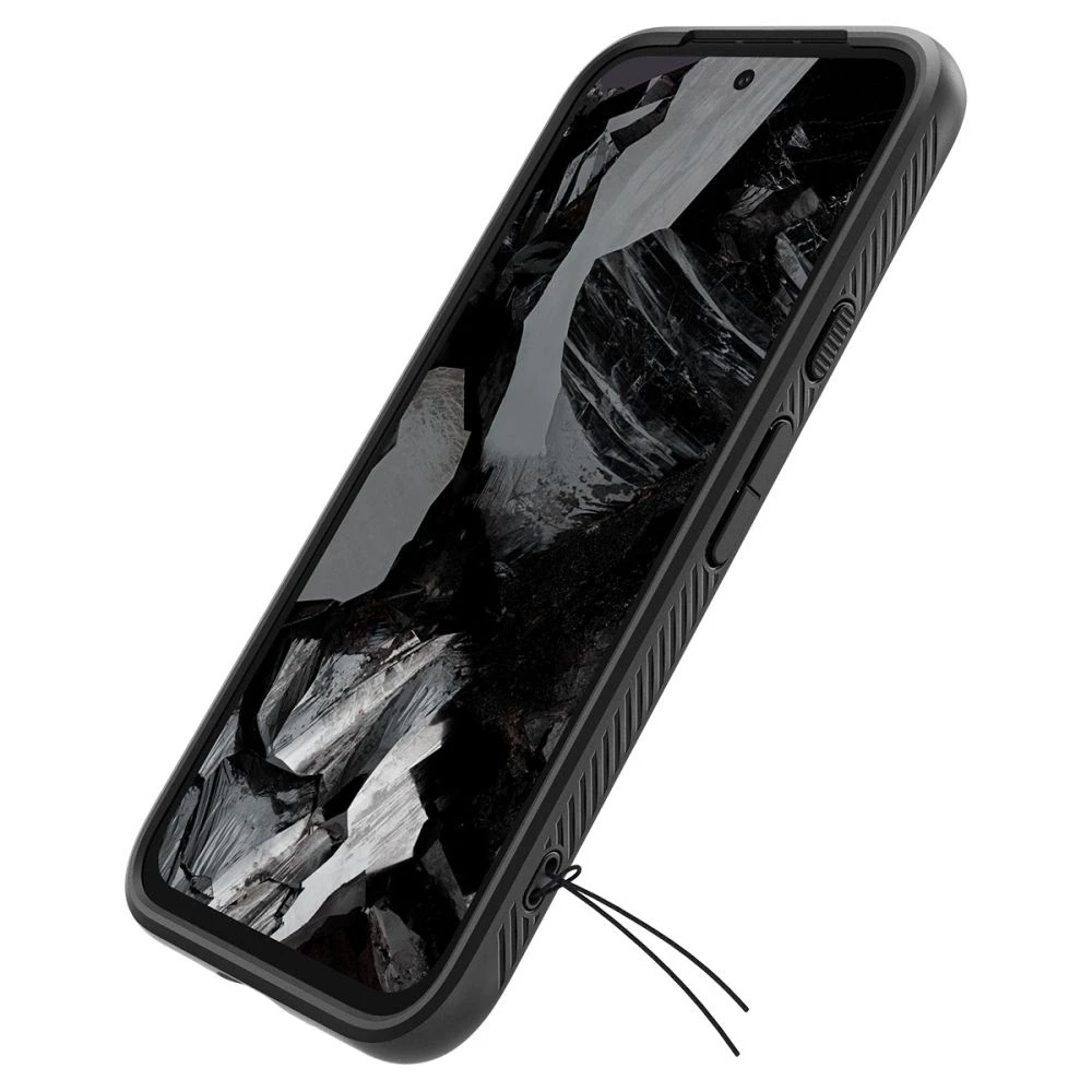 Spigen Liquid Air dėklas skirtas Google Pixel 8a, spalva - Matte Black