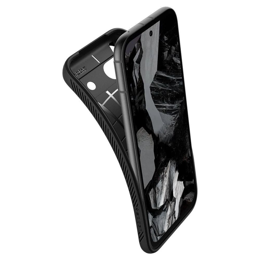 Spigen Liquid Air dėklas skirtas Google Pixel 8a, spalva - Matte Black