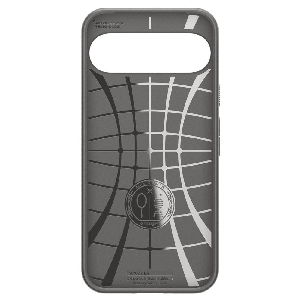 Spigen Liquid Air – dėklas skirtas Google Pixel 9 / 9 Pro Marble Pilkas