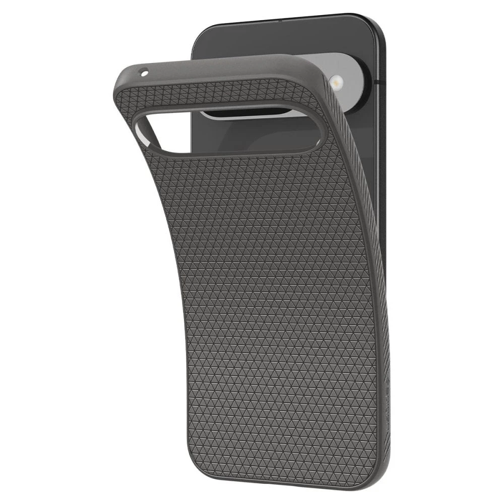 Spigen Liquid Air – dėklas skirtas Google Pixel 9 / 9 Pro Marble Pilkas