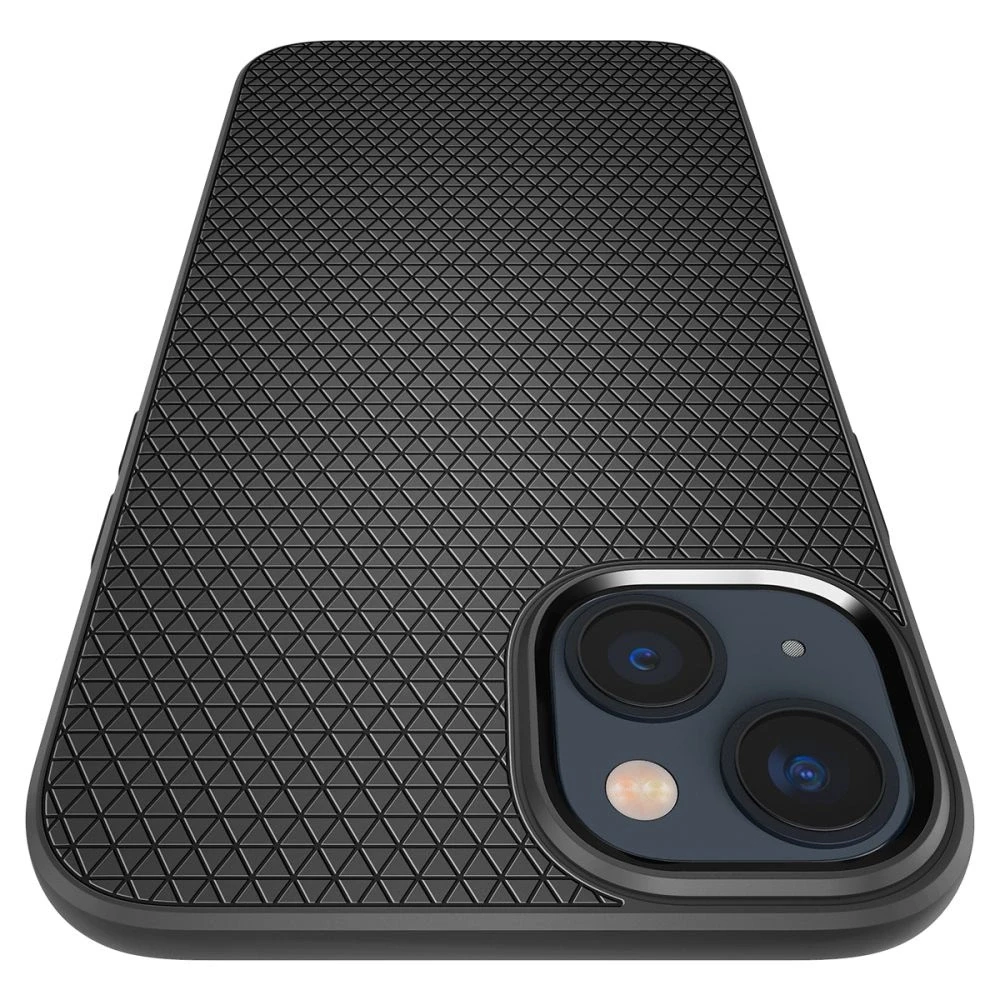 Dėklas SPIGEN LIQUID AIR IPHONE 14 PLUS/ 15 PLUS MATTE Juodas