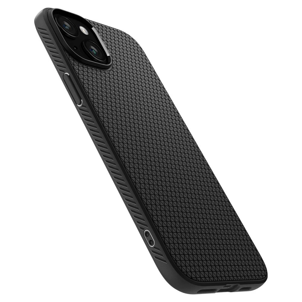 Dėklas SPIGEN LIQUID AIR IPHONE 15+ Juodas