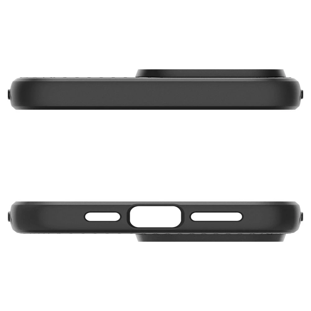 Dėklas SPIGEN LIQUID AIR IPHONE 15 PRO MAX MATTE Juodas