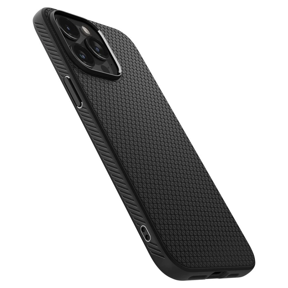 Dėklas SPIGEN LIQUID AIR IPHONE 15 PRO MAX MATTE Juodas