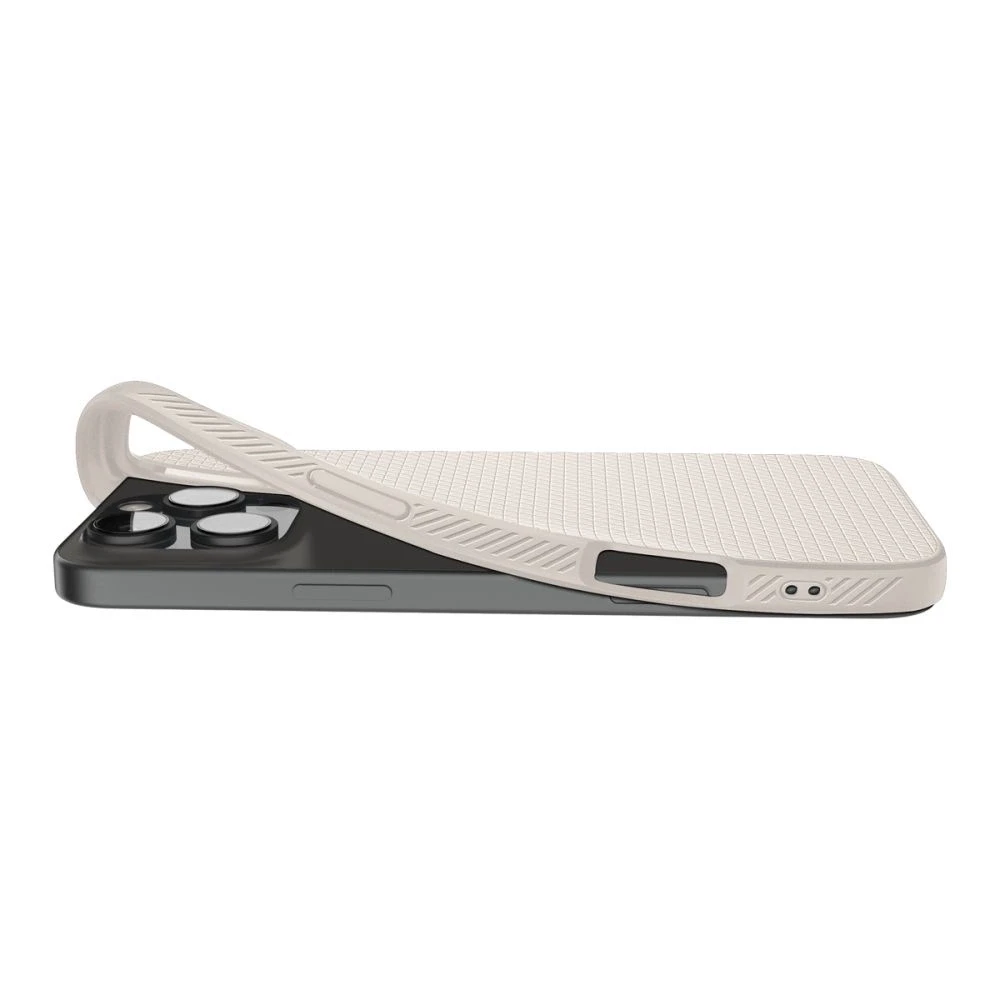 Spigen Liquid Air Apple iPhone 16 Pro – dėklas telefonui titano spalvos