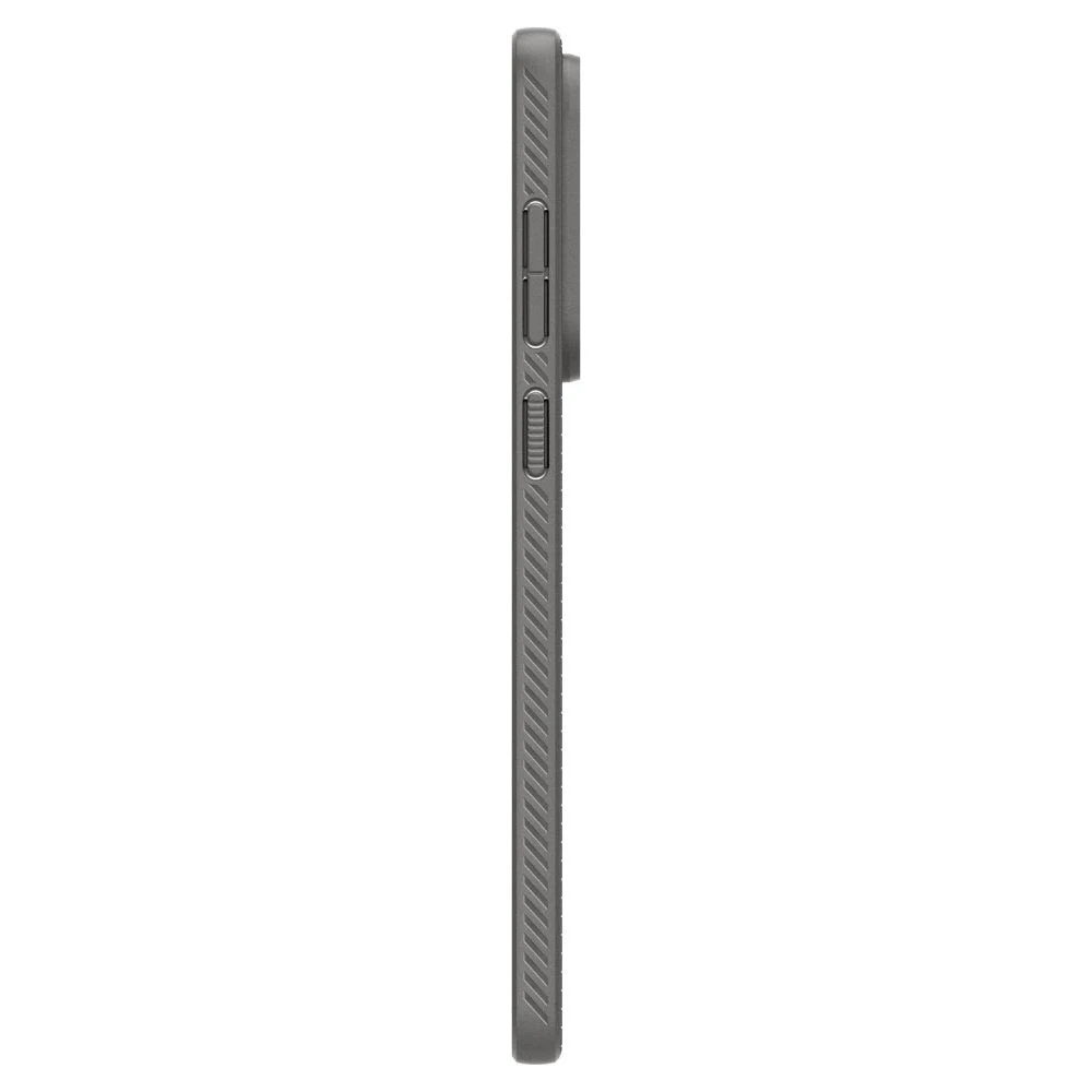 Spigen Liquid Air dėklas skirtas Samsung Galaxy S25 Edge – pilkos spalvos