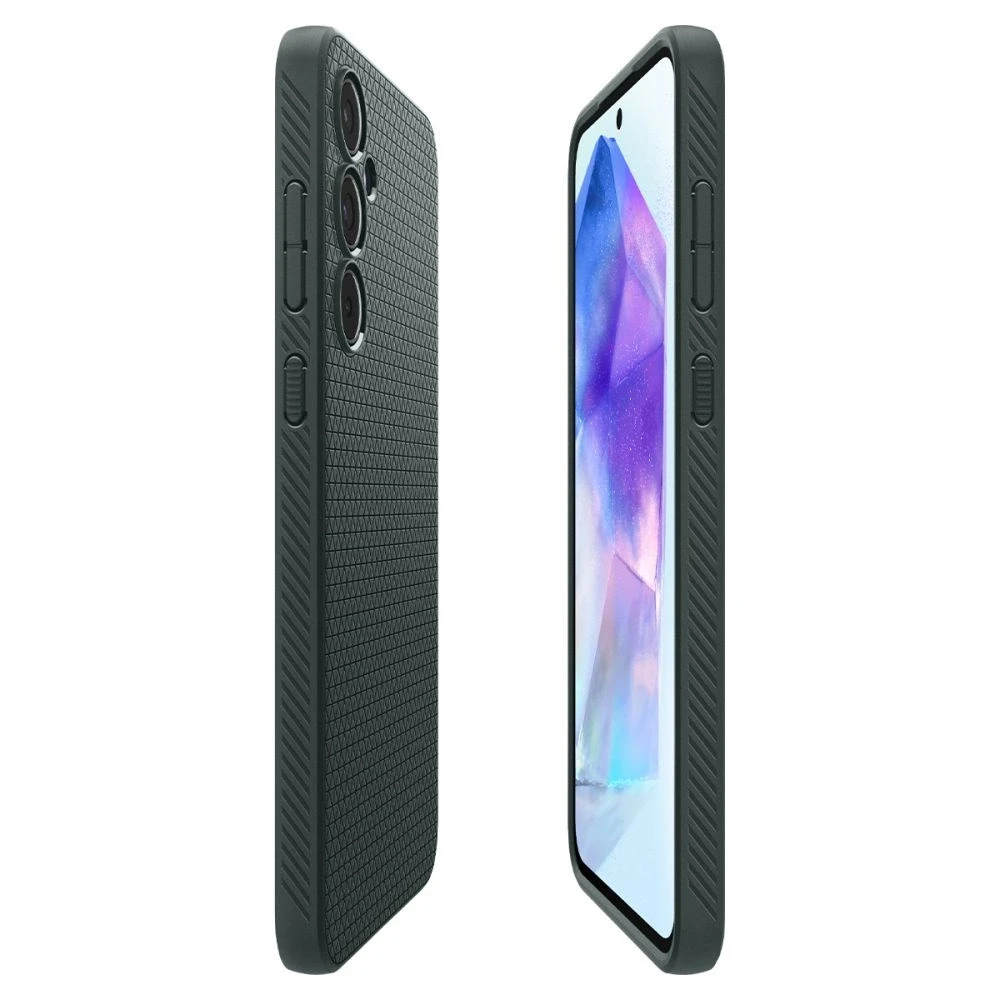 Spigen Liquid Air dėklas skirtas Samsung Galaxy A55 5G, spalva - Abyss Green