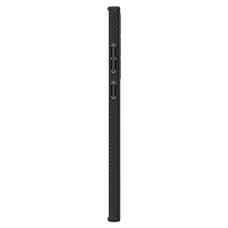 Spigen Liquid Air dėklas skirtas Samsung Galaxy S22 Ultra, spalva - Matte Black