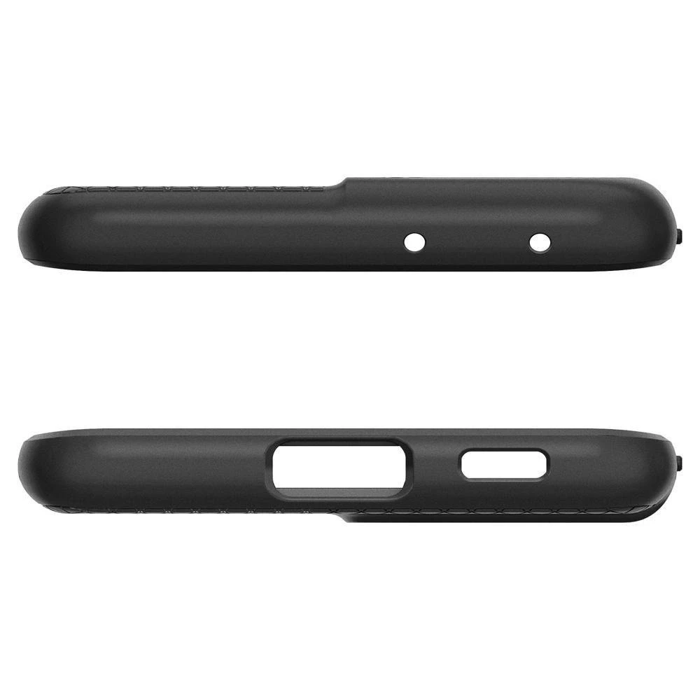 Dėklas Spigen Liquid Air, juodos spalvos – Samsung Galaxy S21 Ultra