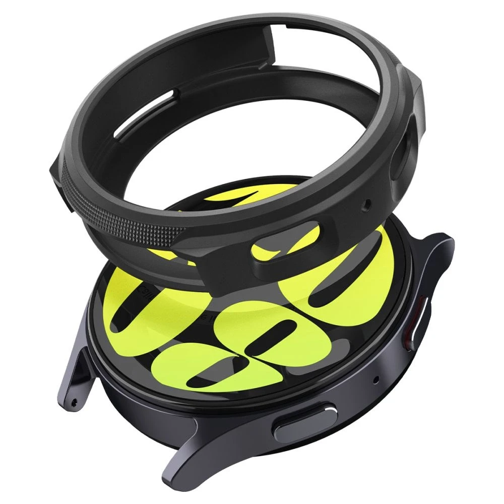 „Spigen Liquid Air®“ dėklas, skirtas „Samsung Galaxy Watch 7“ 40 mm (matinis juodas)
