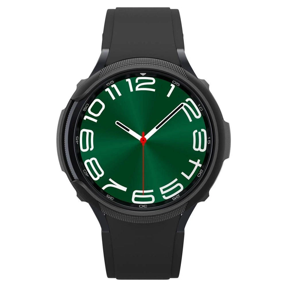 „Spigen Liquid Air®“ dėklas, skirtas „Samsung Galaxy Watch 6 Classic“ 47 mm (juodas)