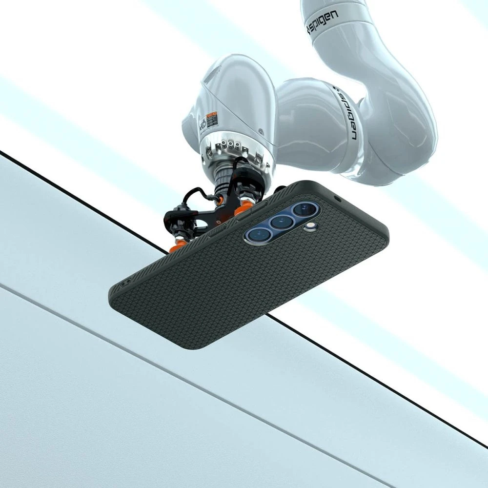 Dėklas Spigen Liquid Air Galaxy S25 abyss žalias