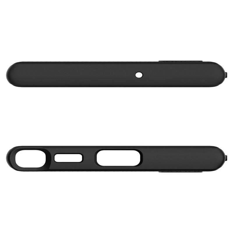 Spigen Liquid Air dėklas skirtas Samsung Galaxy S22 Ultra, spalva - Matte Black