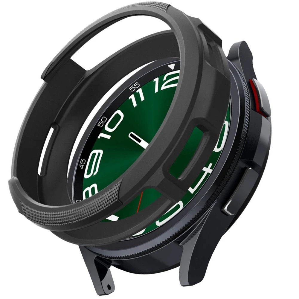 „Spigen Liquid Air®“ dėklas, skirtas „Samsung Galaxy Watch 6 Classic“ 47 mm (juodas)