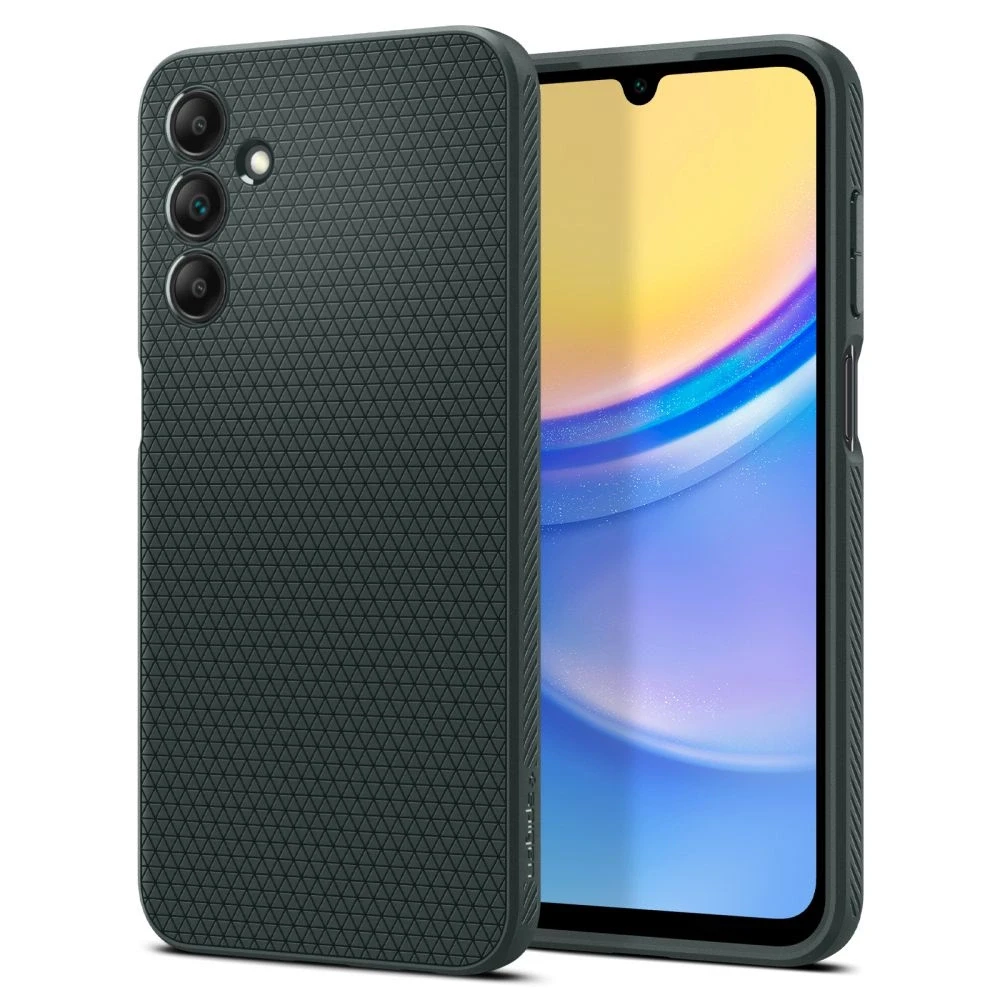 Spigen Liquid Air dėklas skirtas Samsung Galaxy A15 5G, spalva - Abyss Green