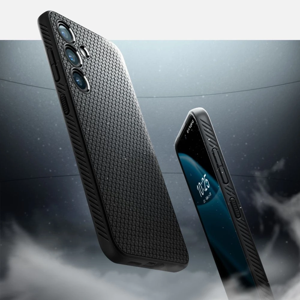 Spigen Liquid Air dėklas skirtas Samsung Galaxy S24, spalva - Matte Black