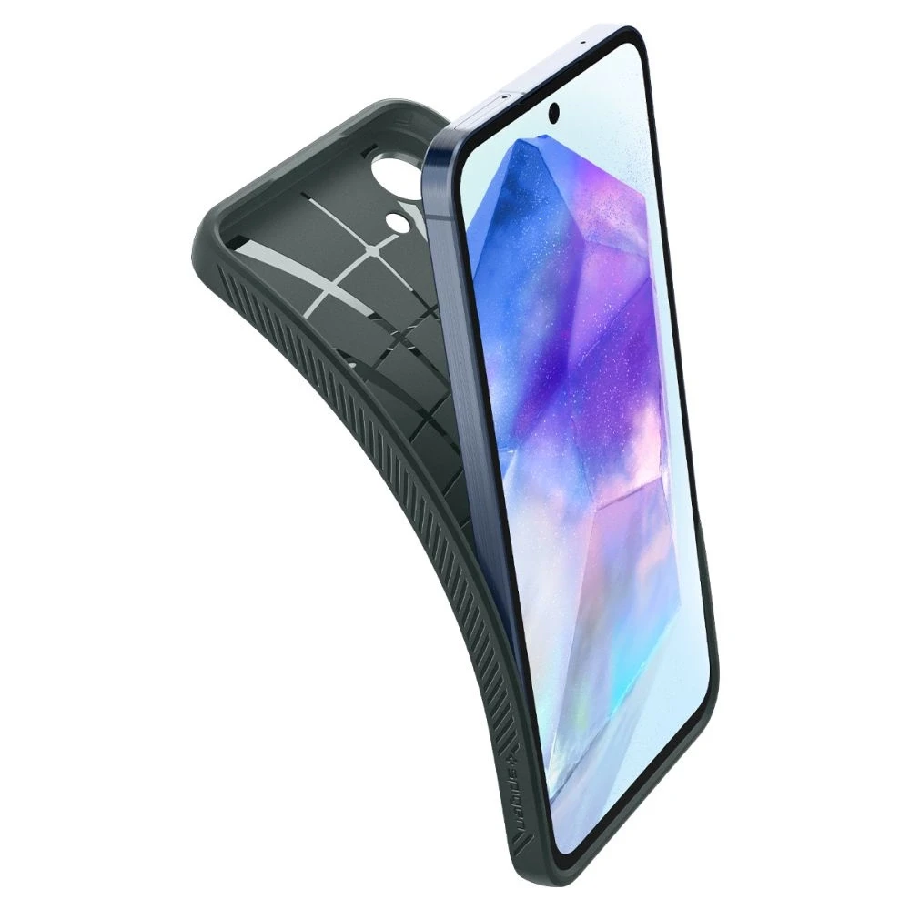 Spigen Liquid Air dėklas skirtas Samsung Galaxy A55 5G, spalva - Abyss Green