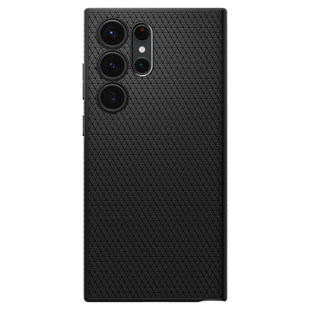 Spigen Liquid Air Case for Samsung Galaxy S23 Ultra - Matte Juodas