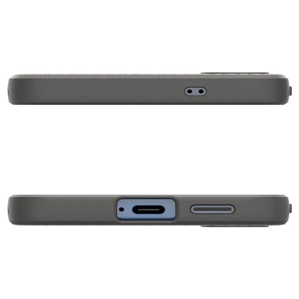 Spigen Liquid Air Samsung Galaxy S25 Plus – dėklas telefonui pilkos spalvos
