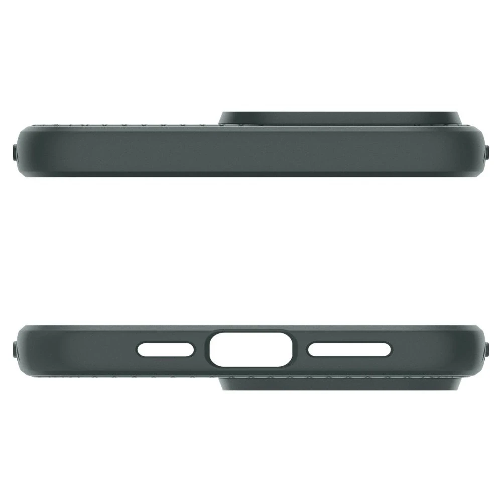 Spigen dėklas LIQUID AIR skirtas Apple iPhone 15 Pro Max abyss žalias