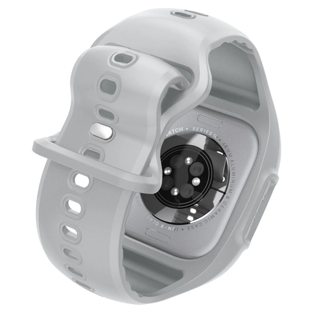 Spigen Liquid Air Pro apyrankė skirta Apple Watch 10 46mm – pilkos spalvos