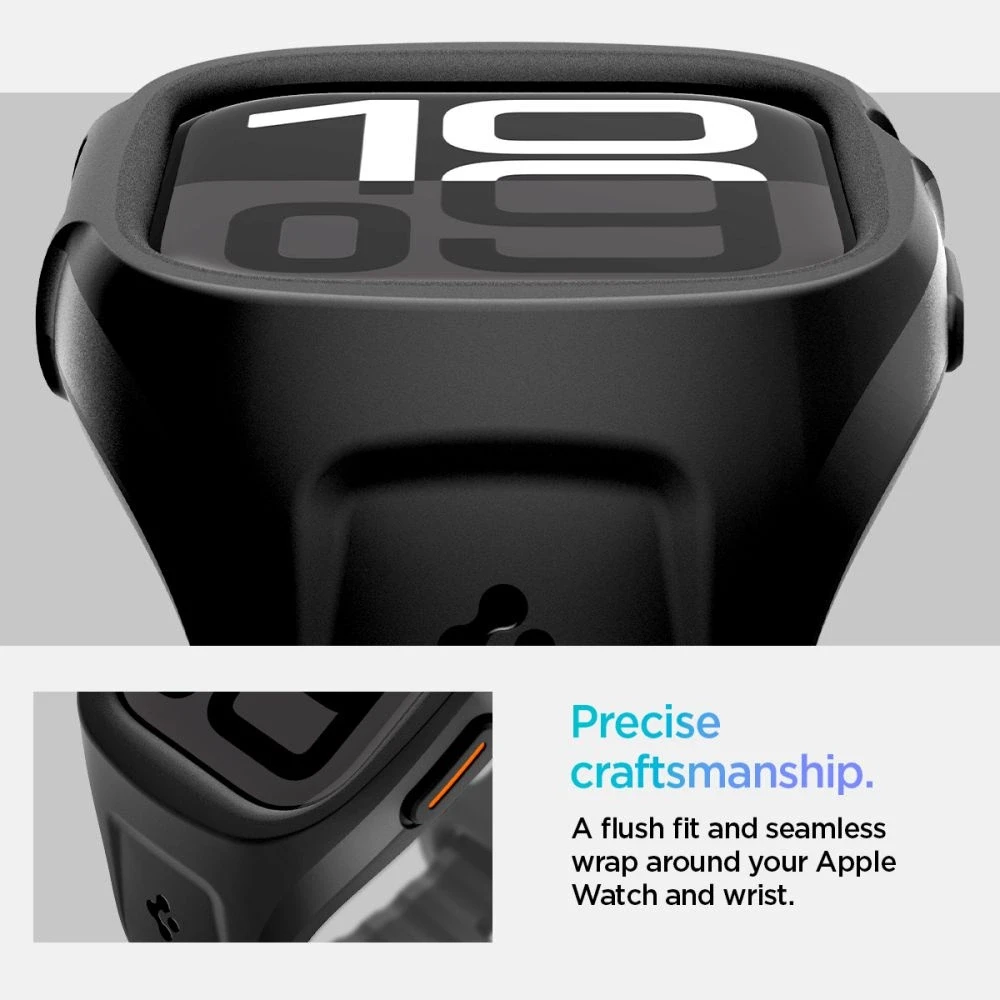 Spigen Liquid Air Pro apyrankė skirta Apple Watch 46mm – Matte juodos spalvos