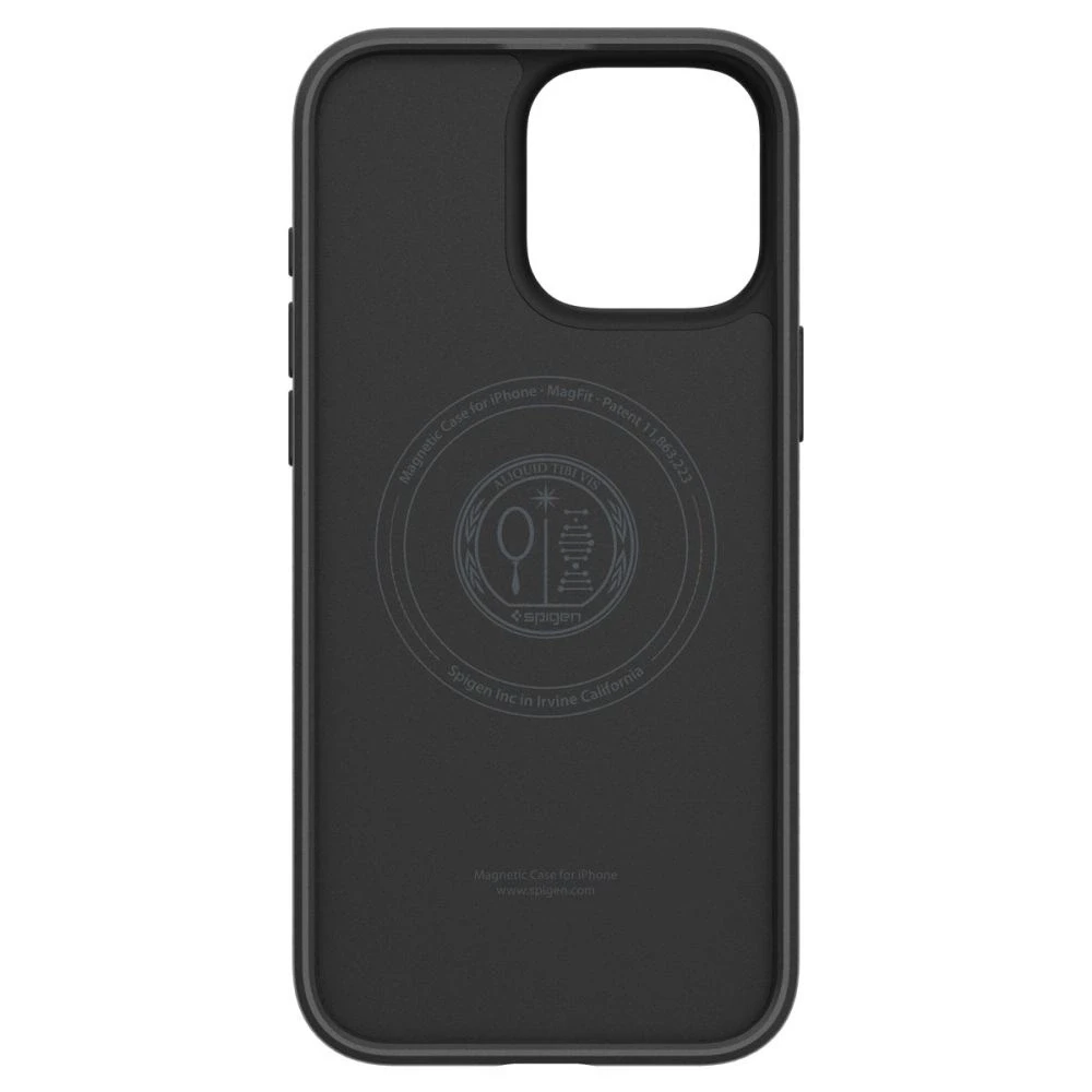 „Spigen Liquid Air „T“ MagSafe“ dėklas, skirtas „iPhone 16 Pro Max“ – matinis juodas