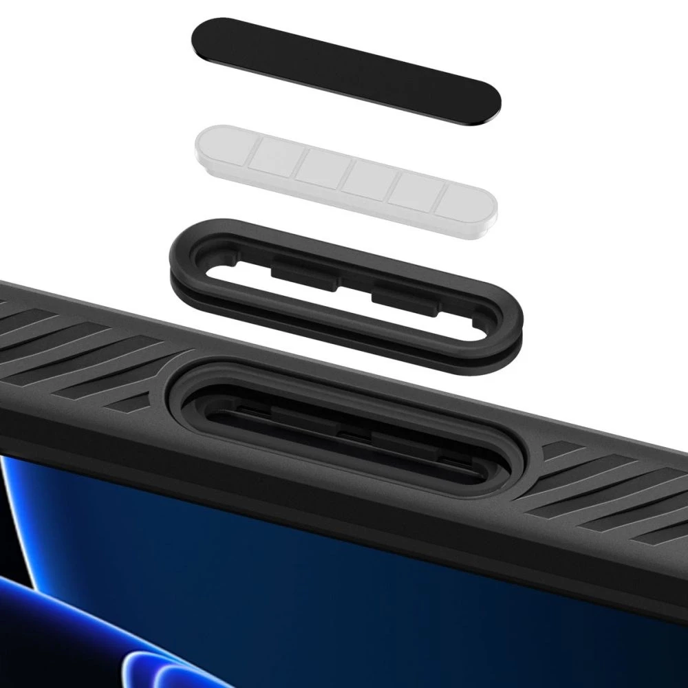 „Spigen Liquid Air „T“ MagSafe“ dėklas, skirtas „iPhone 16 Pro Max“ – matinis juodas