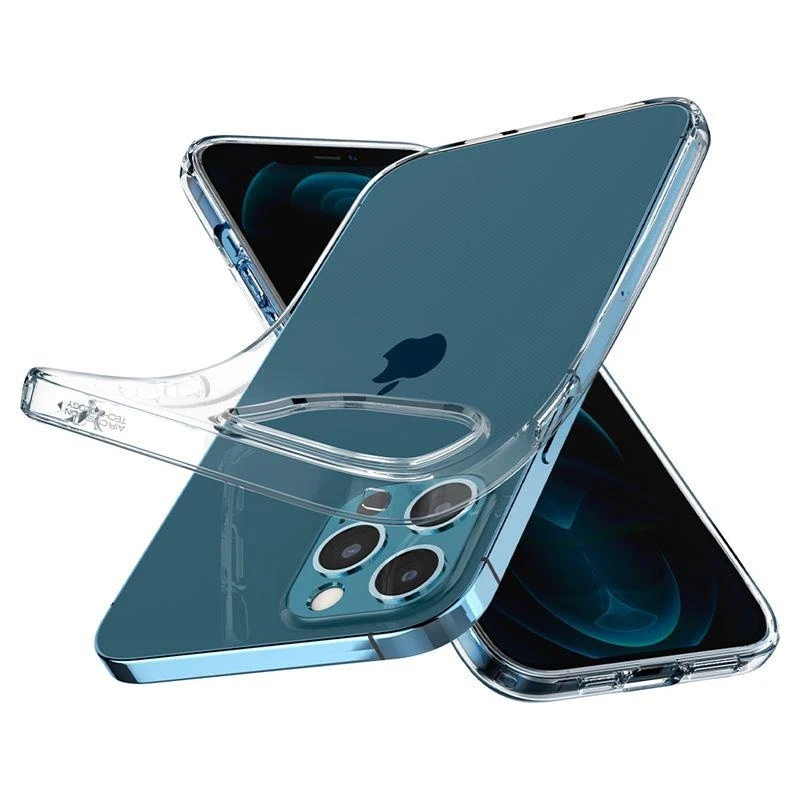 „SPIGEN“ skystųjų kristalų iPhone 12/12 PRO skaidrus dėklas
