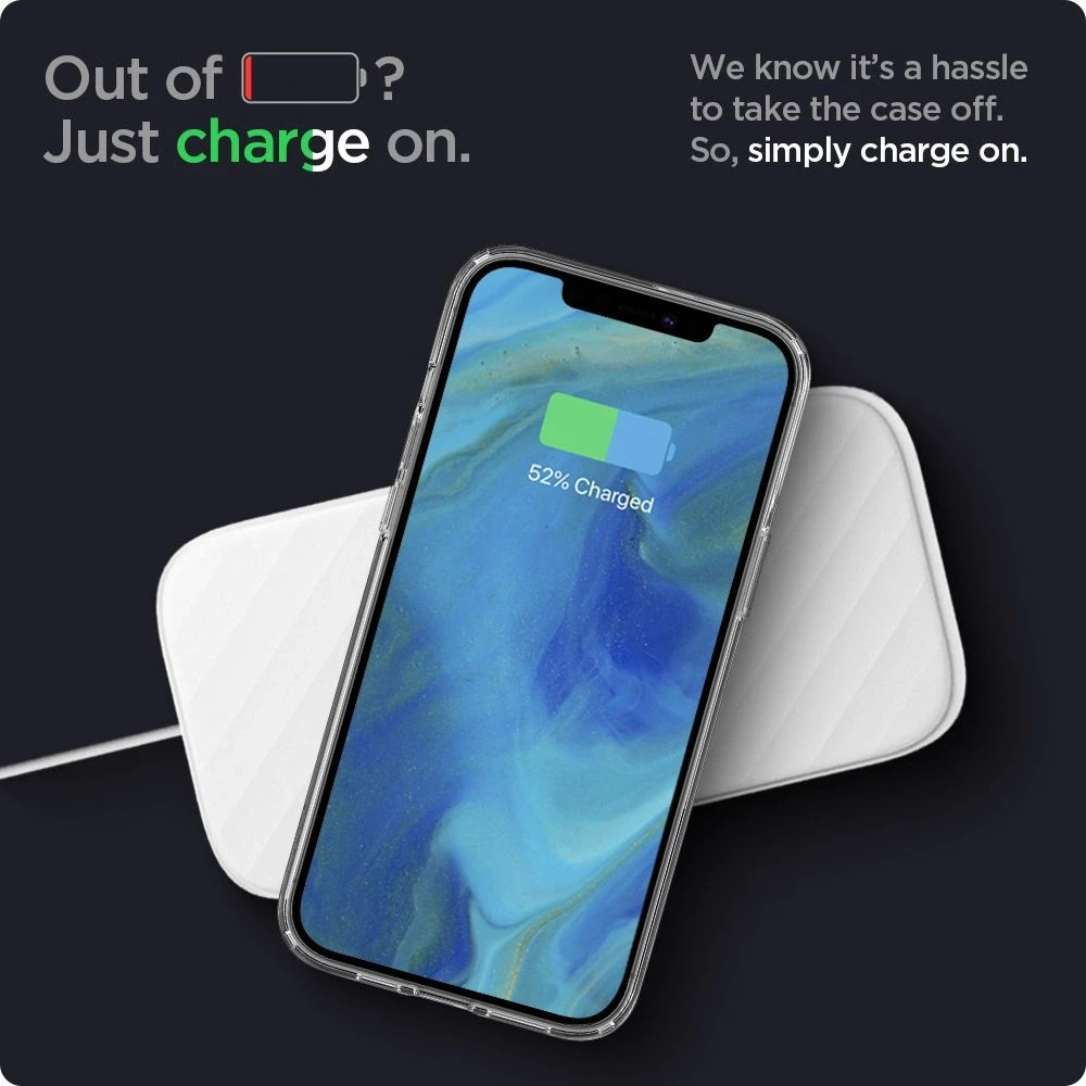 „SPIGEN“ skystųjų kristalų iPhone 12/12 PRO skaidrus dėklas