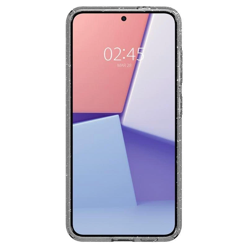 Spigen Liquid Crystal dėklas skirtas Samsung Galaxy S24 – skaidrus Glitter