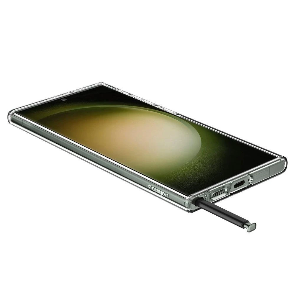Spigen Liquid Crystal dėklas skirtas Samsung Galaxy S23 Ultra, spalva - Crystal Clear