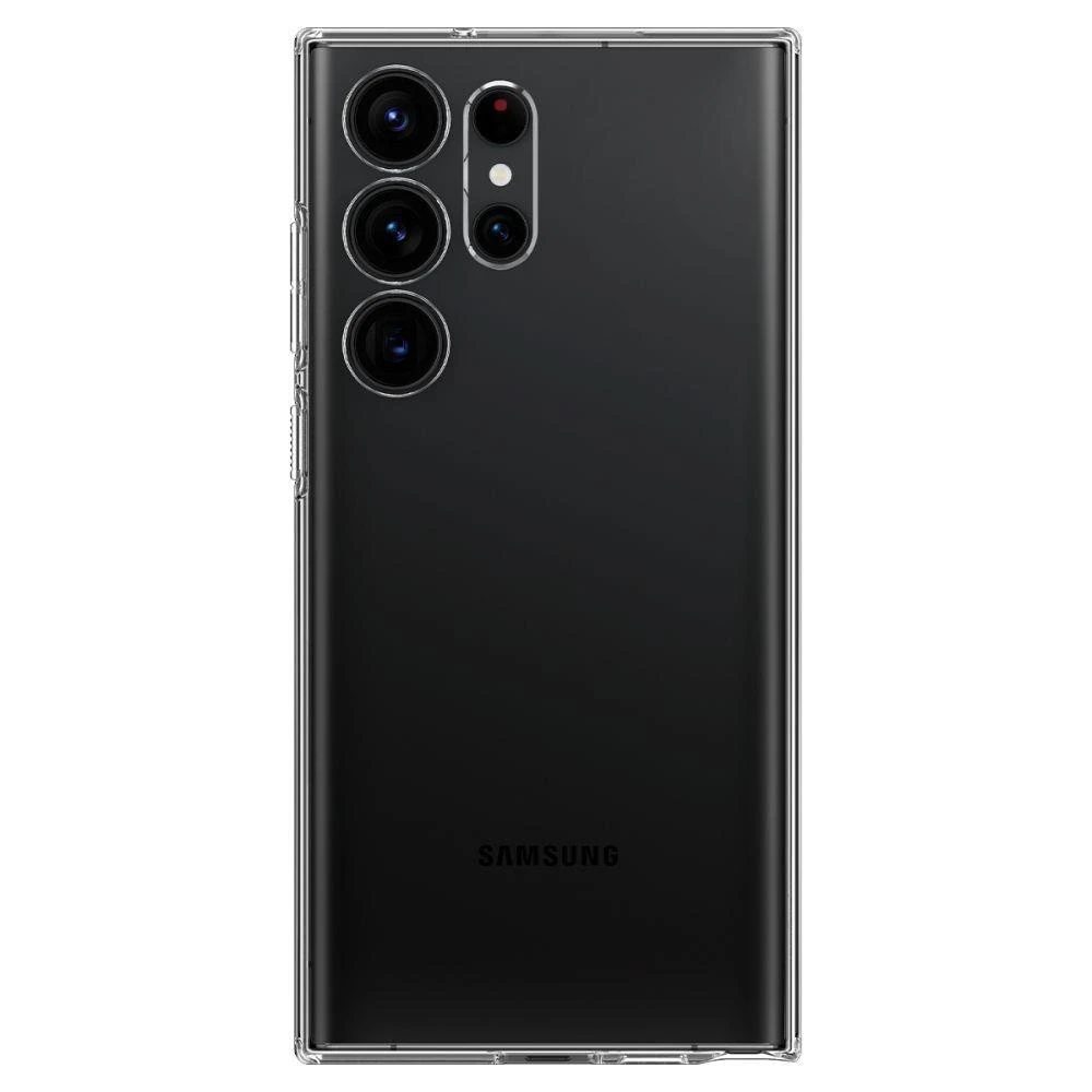 Spigen Liquid Crystal dėklas skirtas Samsung Galaxy S23 Ultra, spalva - Crystal Clear