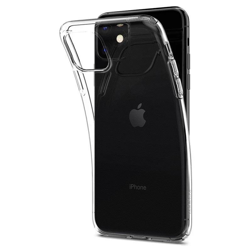 Dėklas Spigen Liquid Crystal, skaidrus – Apple iPhone 11