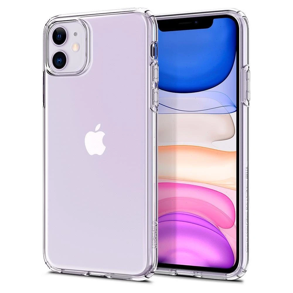 Dėklas Spigen Liquid Crystal, skaidrus – Apple iPhone 11