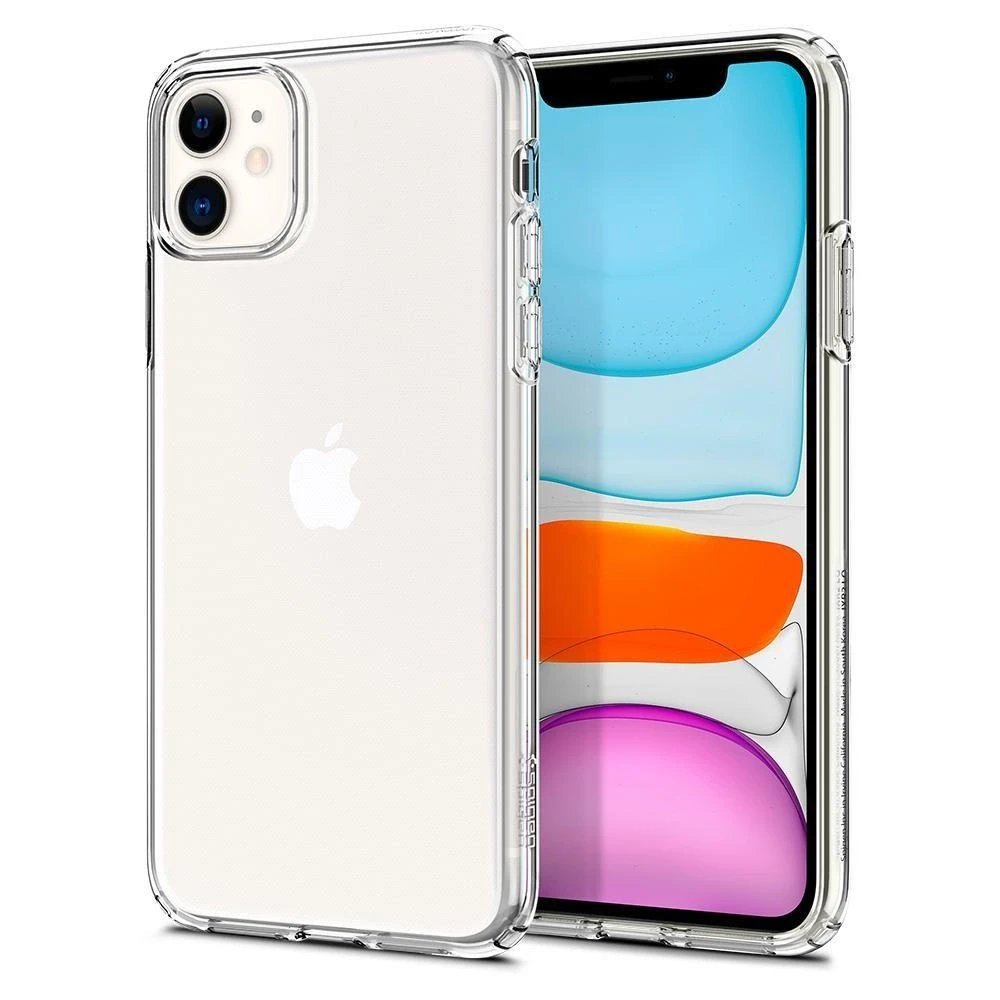 Dėklas Spigen Liquid Crystal, skaidrus – Apple iPhone 11