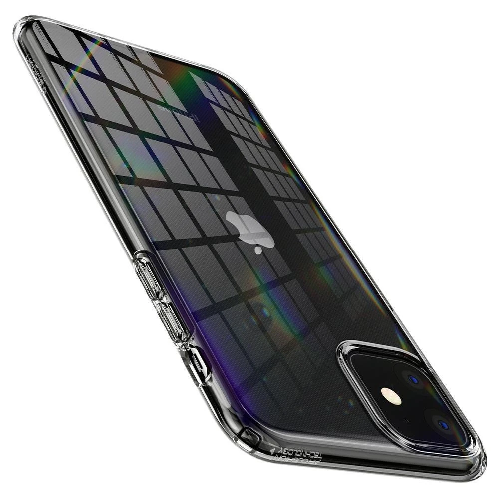 Dėklas Spigen Liquid Crystal, skaidrus – Apple iPhone 11