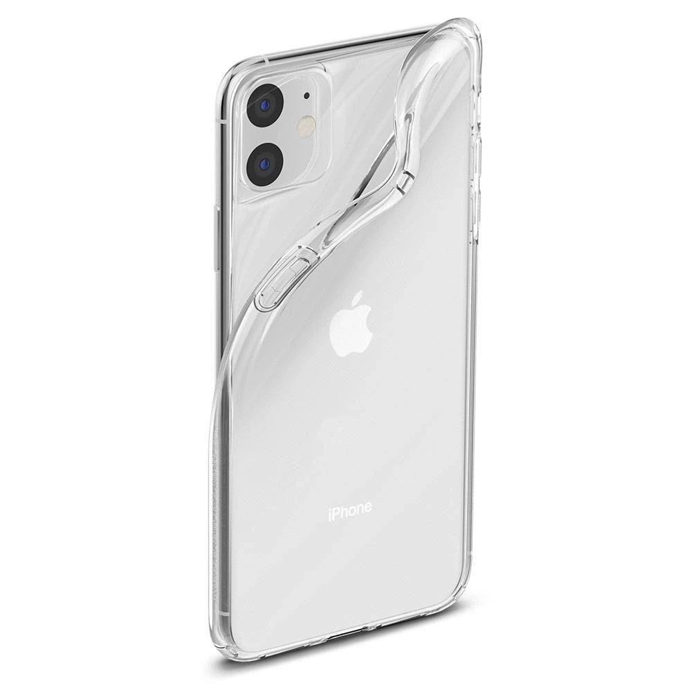 Dėklas Spigen Liquid Crystal, skaidrus – Apple iPhone 11