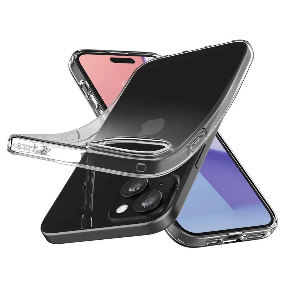 Dėklas SPIGEN LIQUID CRYSTAL IPHONE 15 CLEAR
