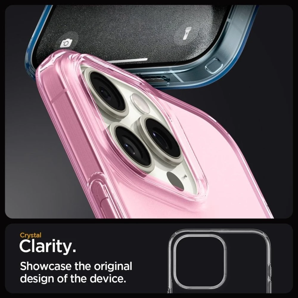 Dėklas SPIGEN LIQUID CRYSTAL IPHONE 15 PRO GRADATION Rožinis