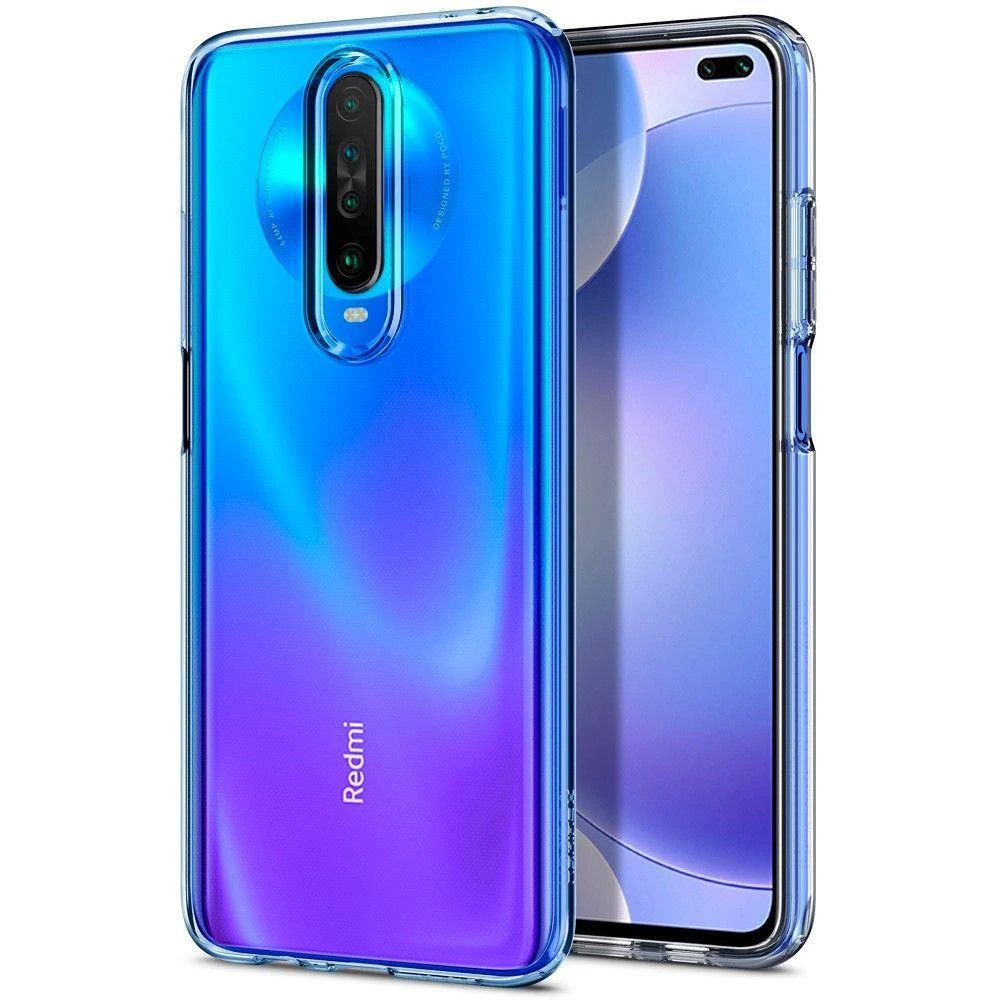 „Spigen“ skystųjų kristalų dėklas „Xiaomi PocophoneX2“ / „Redmi K30 Crystal Clear“ ACS00698